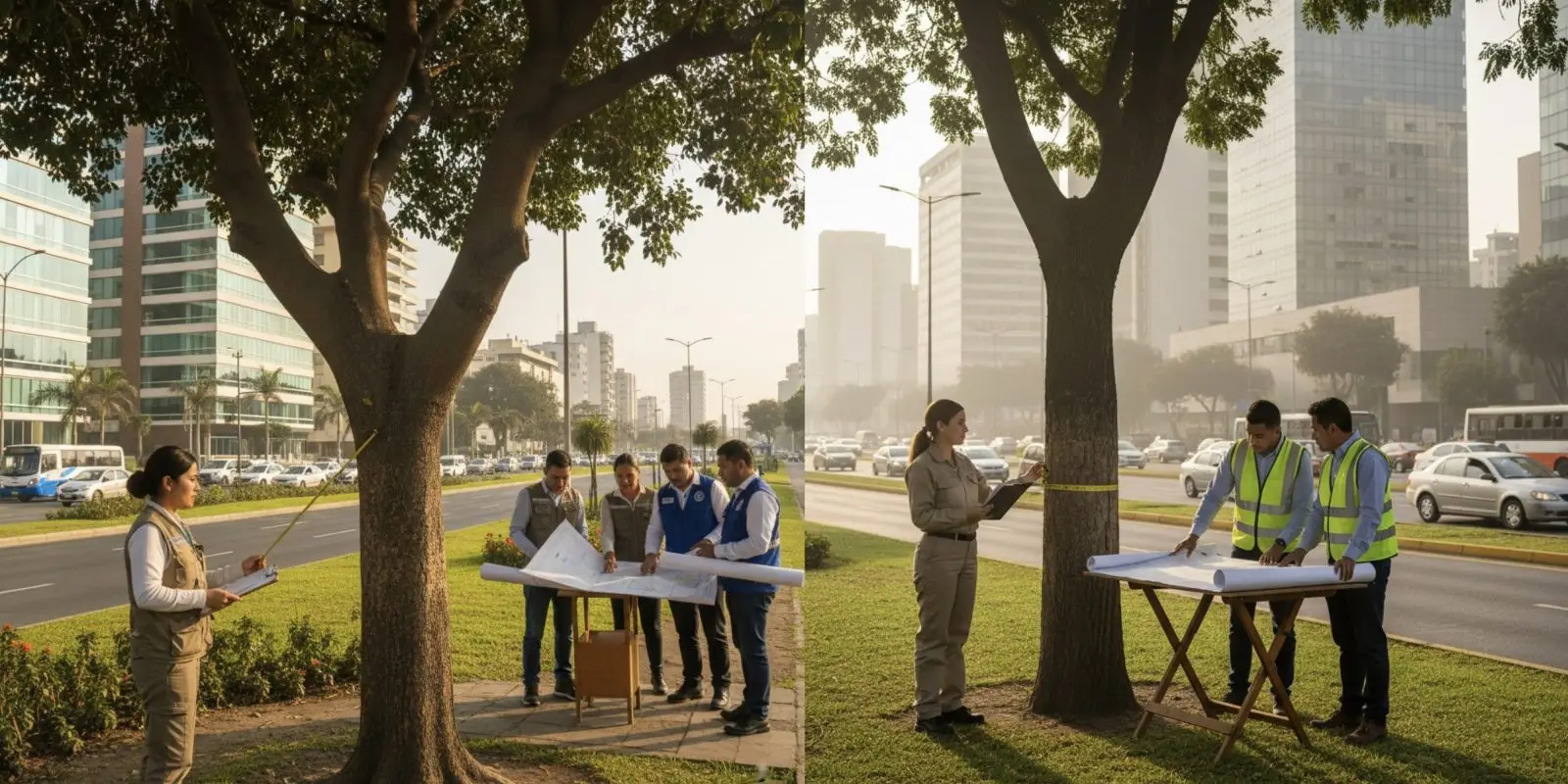 Evaluación para traslado de árboles