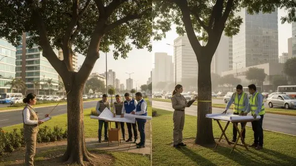 Evaluación para traslado de árboles